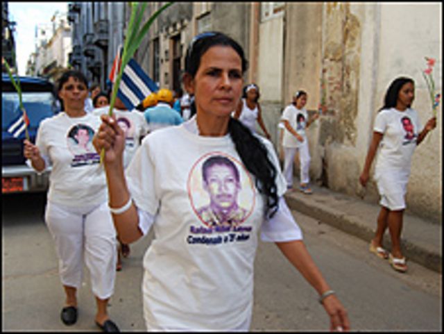 Esposas de los disidentes en Cuba. Foto: Raquel Pérez