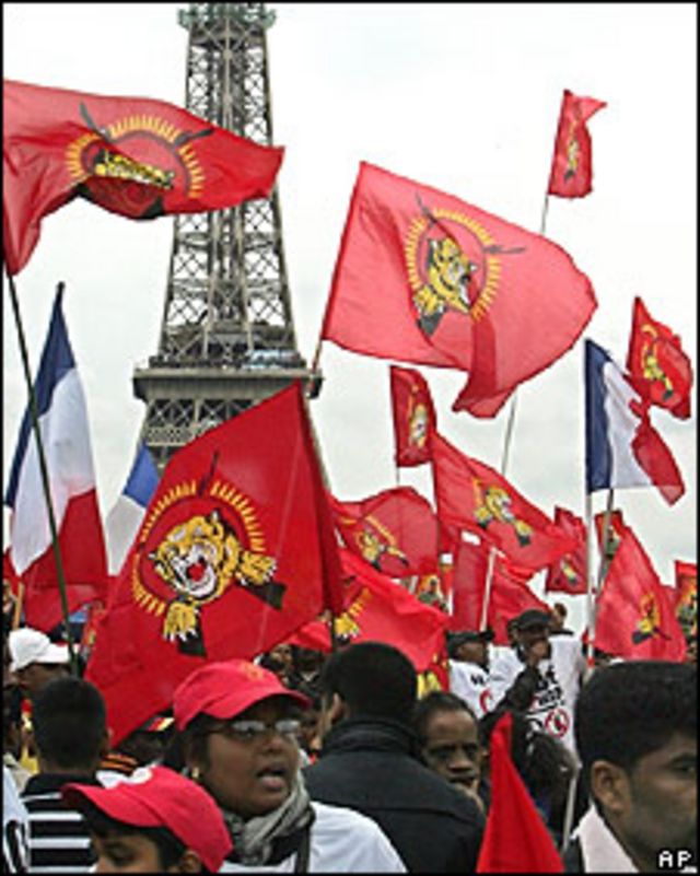 Manifestación en París 