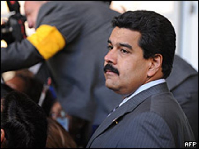 El ministro del Poder Popular para Relaciones Exteriores de Venezuela, Nicolás Maduro Moros.