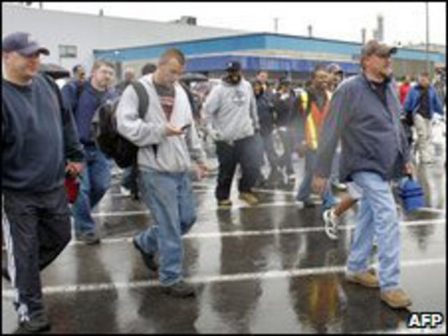 Trabajadores de Chrysler
