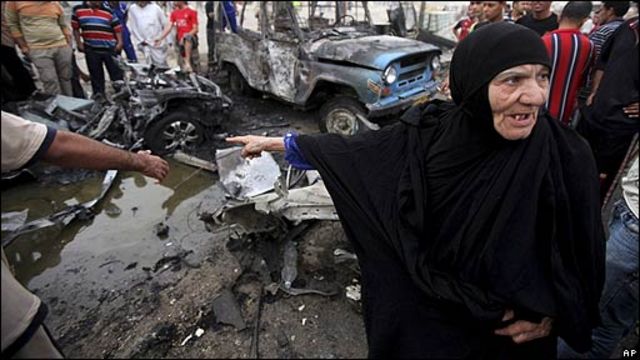 Abril fue el mes más violento de 2009 en Irak, con 355 iraquíes muertos.