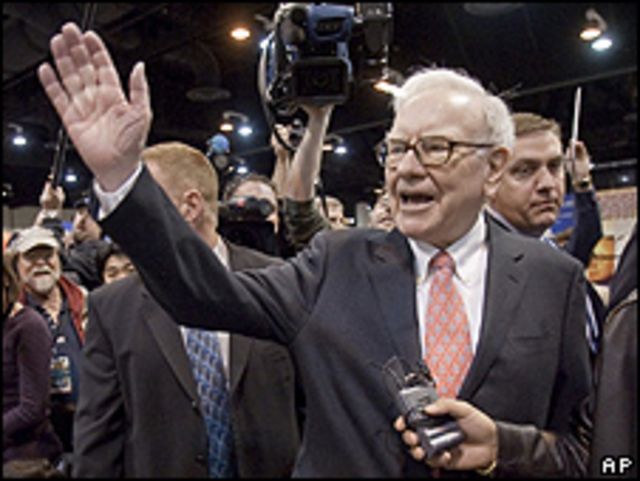 Warren Buffett, presidente de Berkshire Hathaway AGM