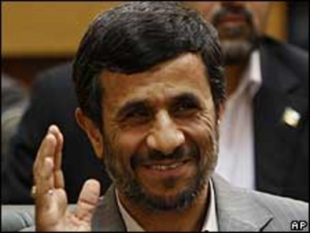 Mahmoud Ahmadinejad, presidente de Irán