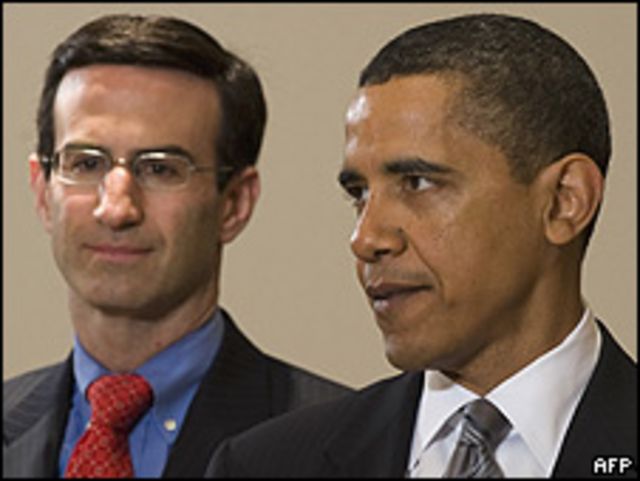 Peter Orszag y Barack Obama