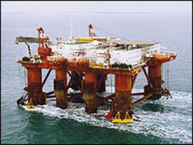 Plataforma petrolera
