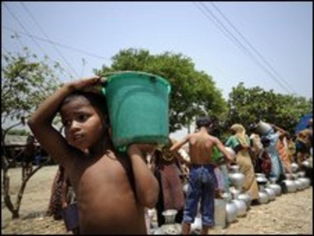 Escasez de agua