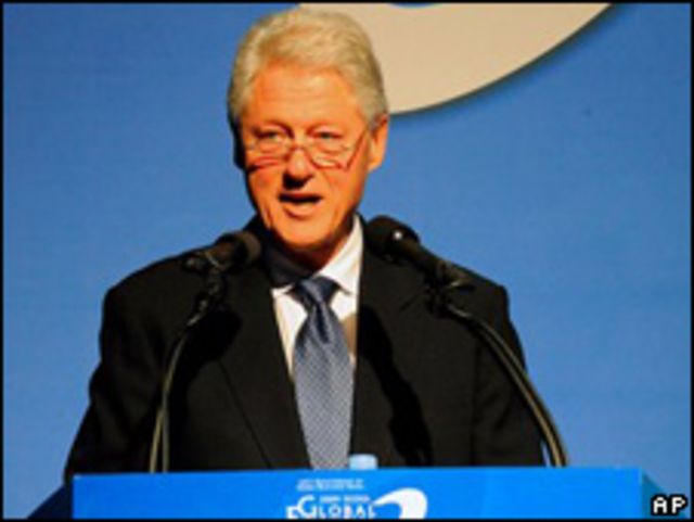 Bill Clinton, ex presidente de EE.UU.