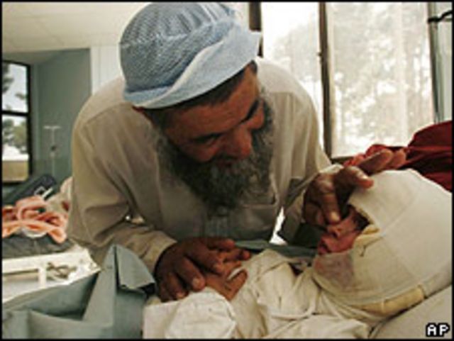Niño herido en Farah