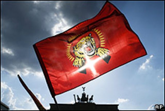 Bandera de los Tigres Tamiles