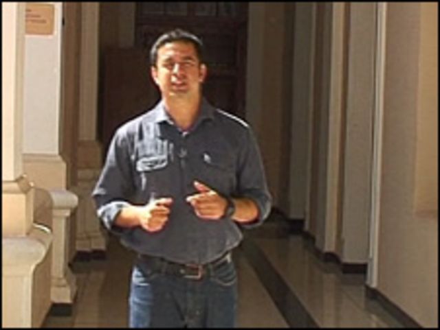 Vladimir Hernández, de la BBC, en Sucre