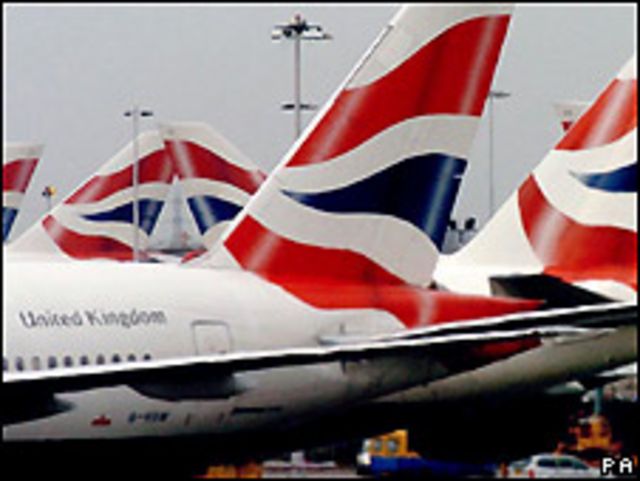 Aviones de British Airways