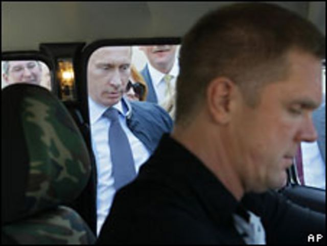 Владимир Путин и Андрей Колесников  