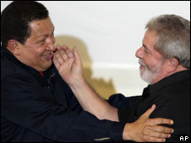 Reunión Chávez-Lula