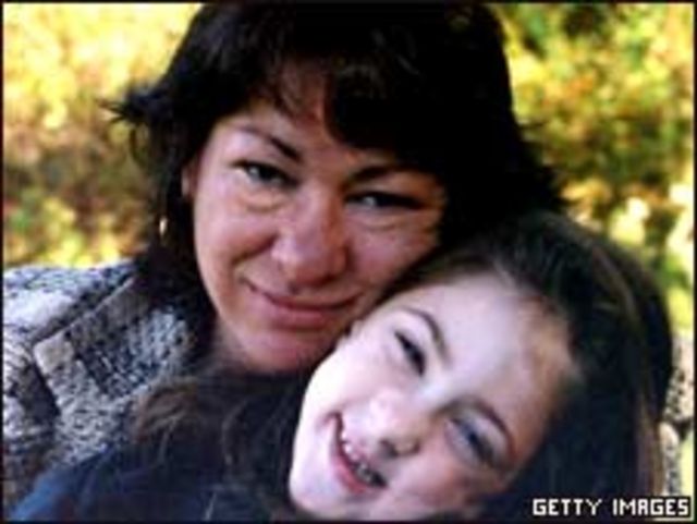 Sonia Sotomayor y su sobrina Kylie.