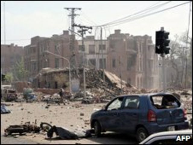 Atentado com bomba en Lahore, Pakistán