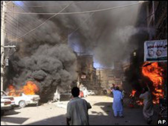 Explosiones en Pakistán