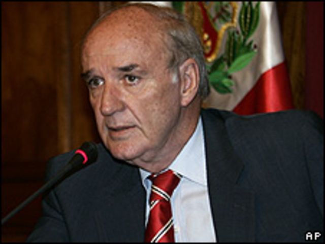 José Antonio García Belaunde, canciller peruano