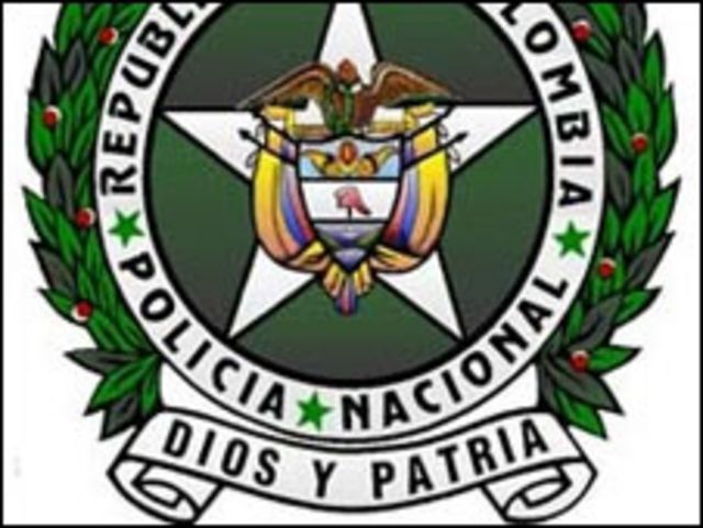 Escudo de la Policía Nacional de Colombia.