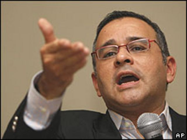 Mauricio Funes, ex periodista y actual presidente de El Salvador