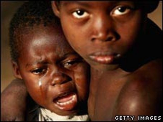 Niños africanos