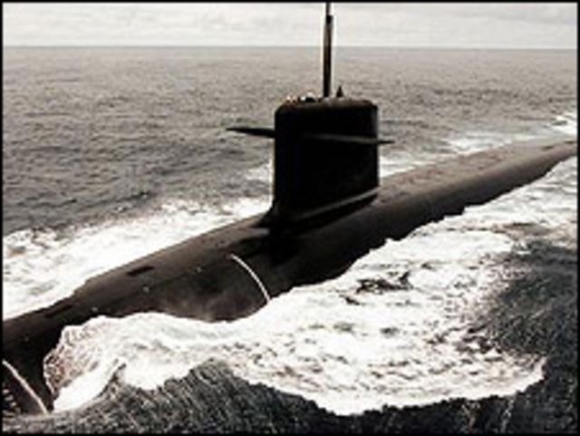 Submarino nuclear francés (de archivo)