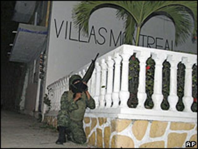Tiroteo en Acapulco.