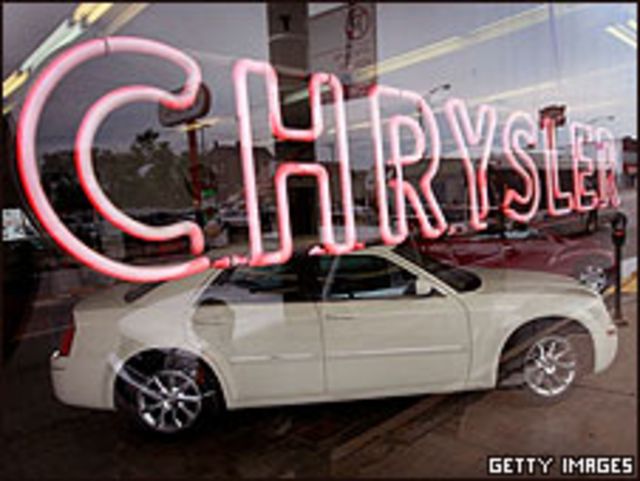 Concesionario de Chrysler en Chicago, Illinois.