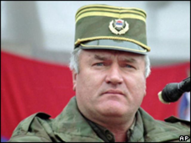 Ratko Mladic en 1995