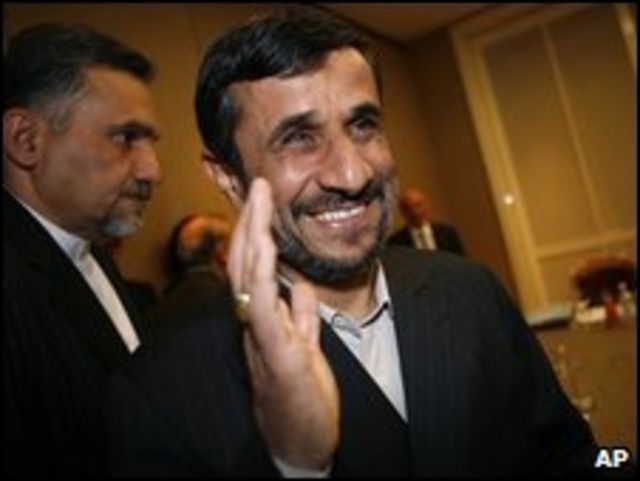 Mahmoud Ahmadinejad, presidente de Irán.
