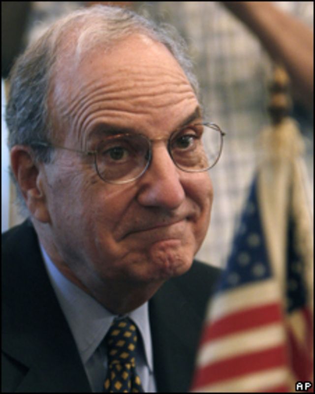 George Mitchell, enviado de Obama a Medio Oriente