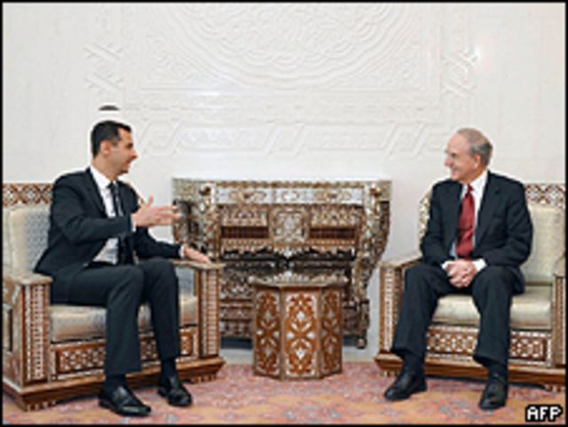 Assad y Mitchell reunidos en DTamasco