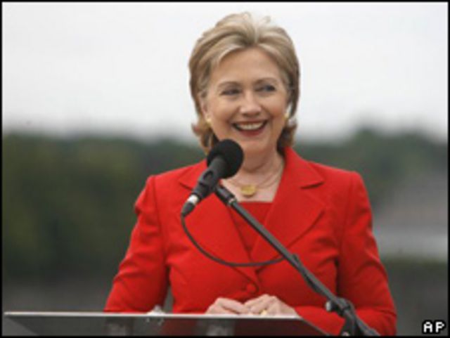 Hillary Clinton, secretaria de Estado de EE.UU.  
