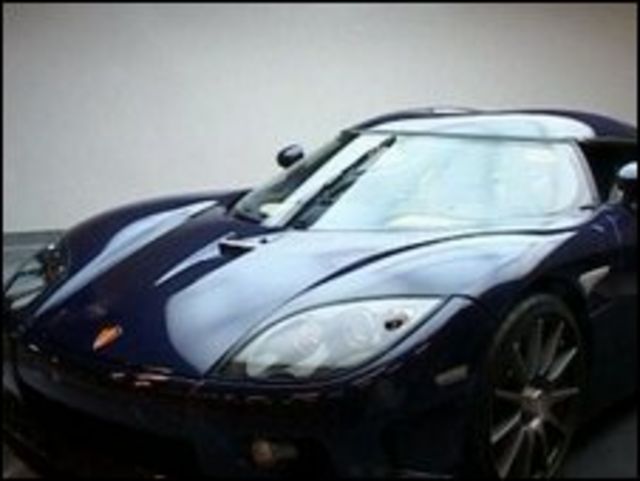 Coche de Koenigsegg
