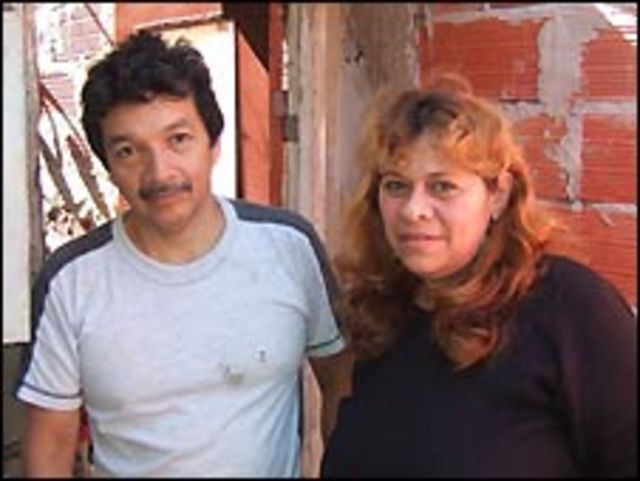 Catalina Chéves y Julio Ugas