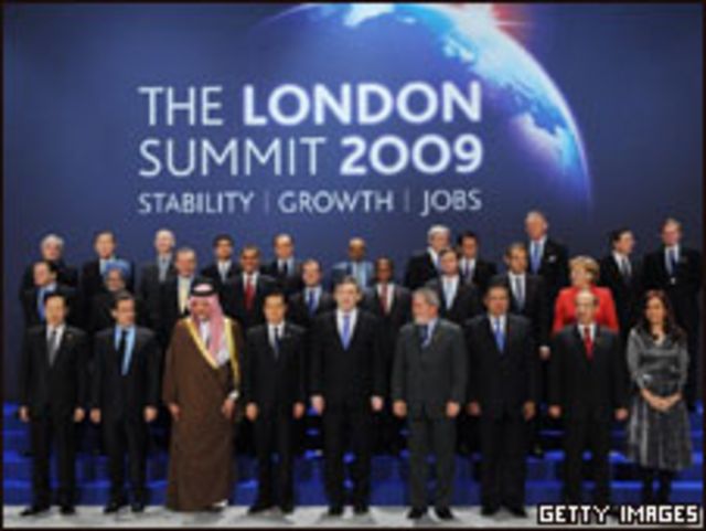 Cumbre del G20 en Londres