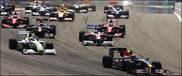 Carrera de Fórmula Uno