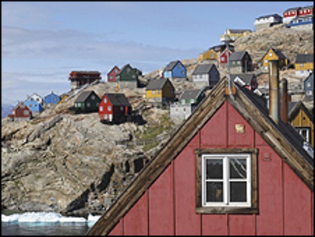 Pueblo inuit de Uummannaq, Groenlandia