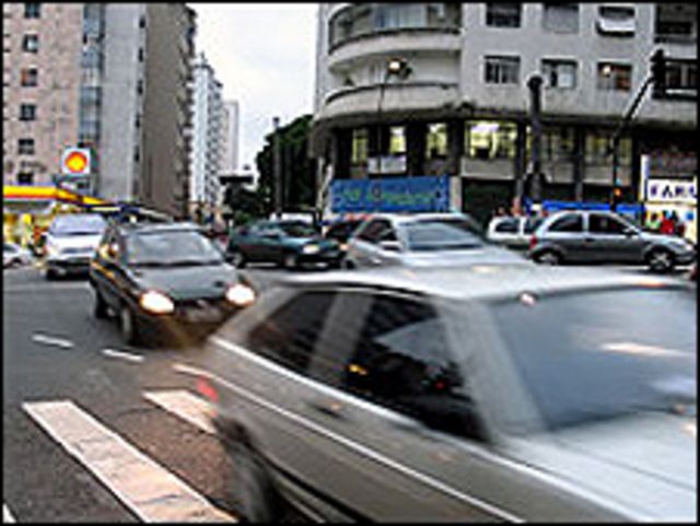 Carros en Sao Paulo