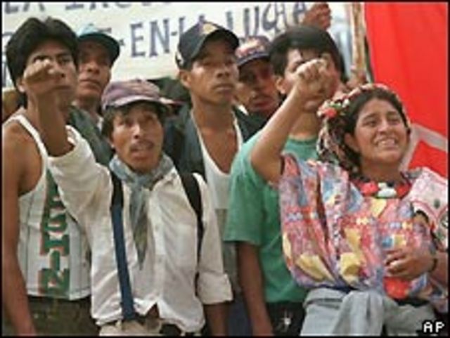 Indígenos de Guatemala.