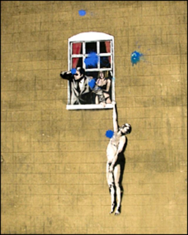 Mural de Banksy