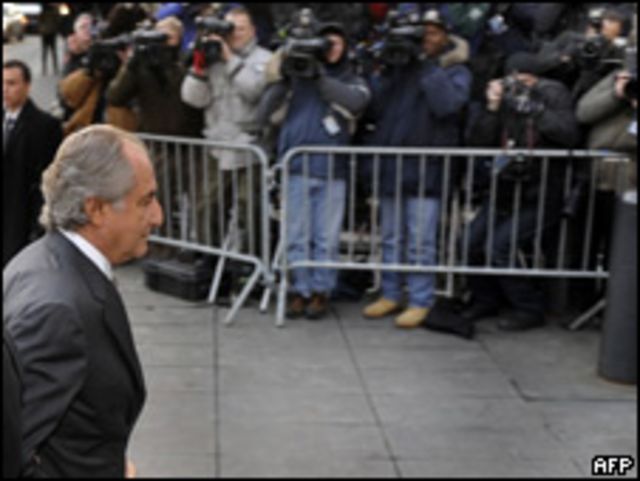 Bernard Madoff, financista estadounidense acusado de fraude.