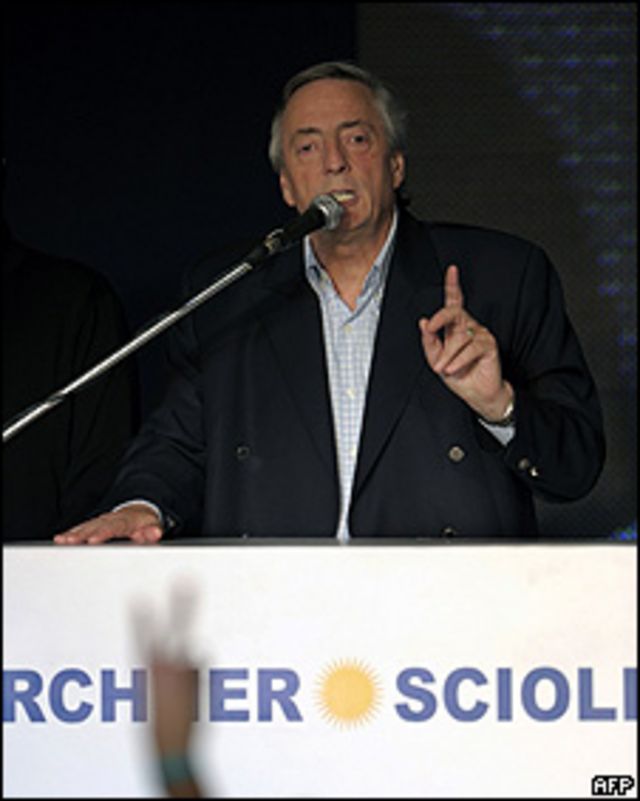 Néstor Kirchner.