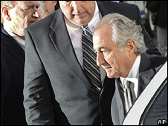 Bernard Madoff, financista estadounidense acusado de fraude.