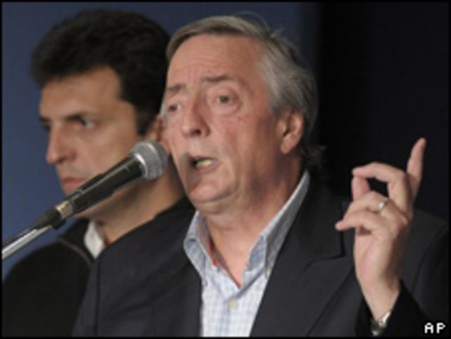 Néstor Kirchner, ex presidente de Argentina