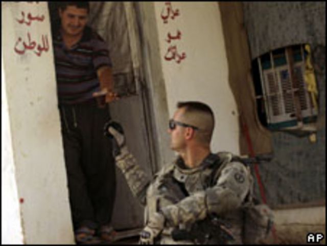 جندي امريكي في العراق