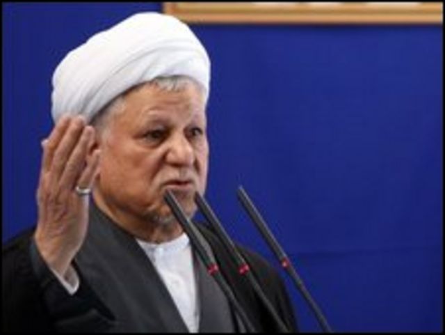 Hashemi Rafsanjani.
