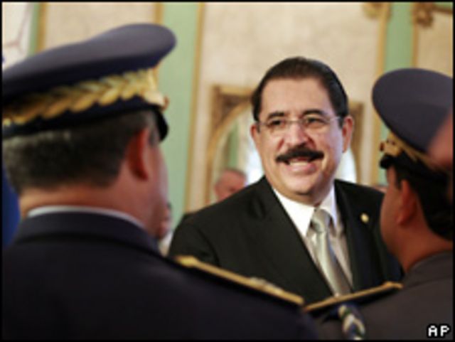 Manuel Zelaya, presidente depuesto de Honduras