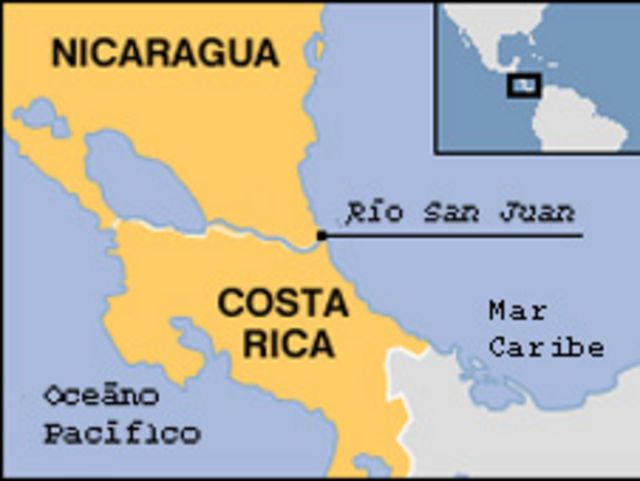 Mapa Río San Juan