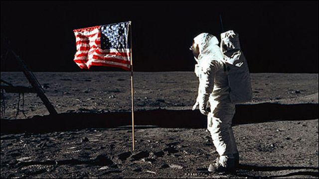 Imagenes originales tomadas por el Apolo 11