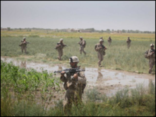 قوات أمريكية في أفغانستان